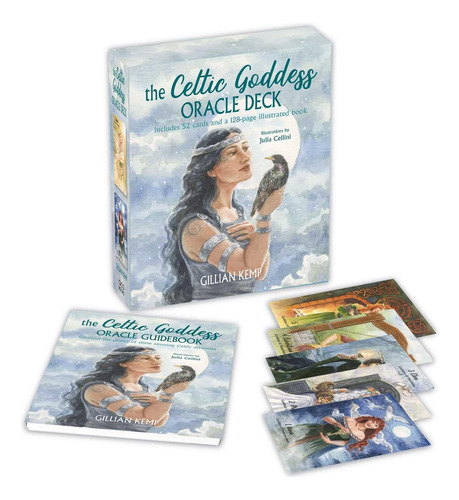 Libro: The Celtic Goddess Oracle Deck: Includes 52 Cards And