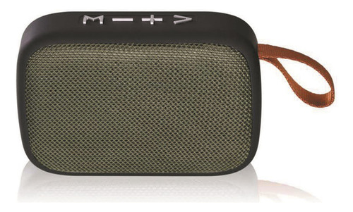 Mini Altavoz Bt Portátil De Tela Y Tela Con Bajo Inalámbrico