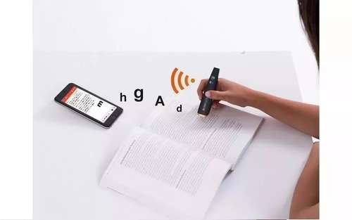 Scanmarker Air Caneta Scanner Tradutora Multilíngue 132 Idiomas Cor Preto