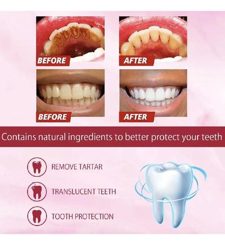 Cc Pasta De Dientes Blanqueadora Sp-8 Que Limpia Los