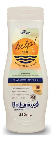 Shampoo Micelar Help Sun 250ml - Bothânico