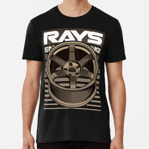 Remera Rueda De Coche Volk Rays Te37 Algodon Premium