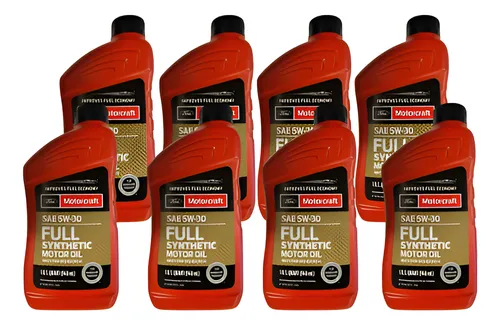 comprar Aceite 5w30 Motorcraft Full Synthetic 8 Botellas De 946ml