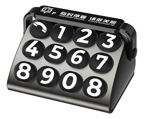 Placa De Número De Teléfono De Coche,placa De Negro