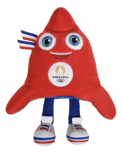 S Mascot De 2024 Olympic Peluche De The Phryges 2pcs/ 24cm