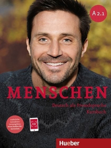 Menschen A2.1 Livro curricular DVD de Charlotte Habersack Editora Hueber Capa Mole