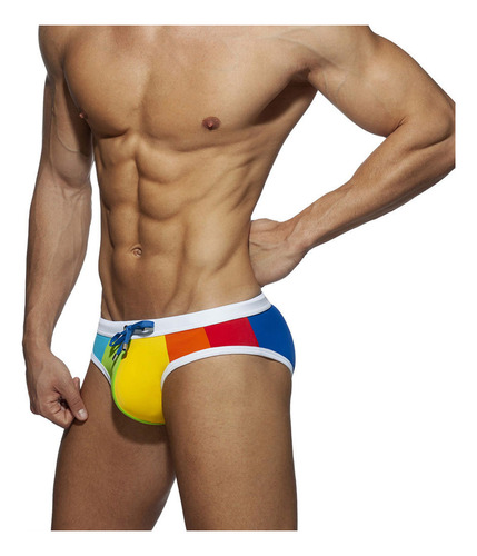Calzoncillos Trunks Para Hombre, Bikini De Talle Bajo, Playa