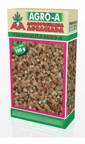 Vermiculita Ferilizante Agro A Caja 100 Grs.