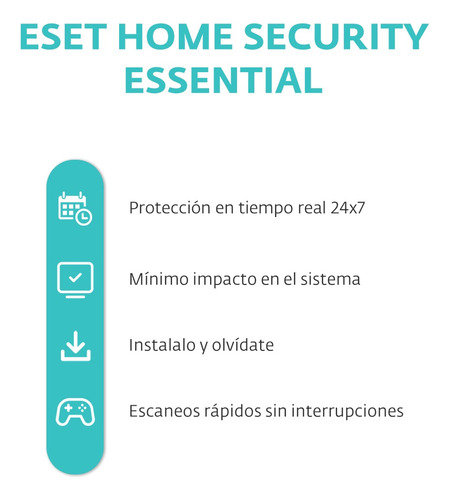 Antivirus Eset® Home Security Essential 2 Dispositivos