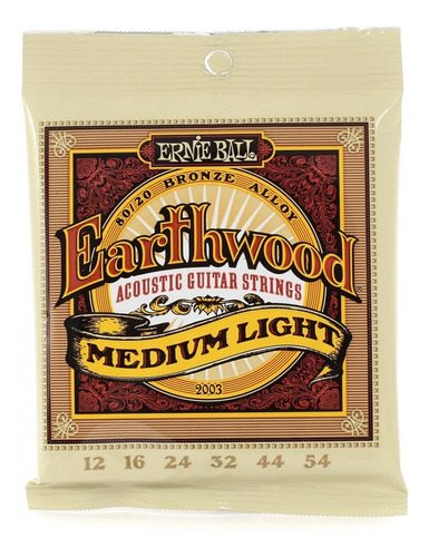 Encordado Cuerdas Guitarra Acustica Ernie Ball Earthwood 200