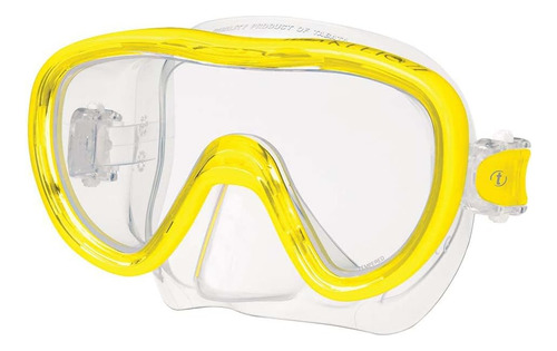 Máscara De Buceo Pequeña Tusa M-111, Amarillo