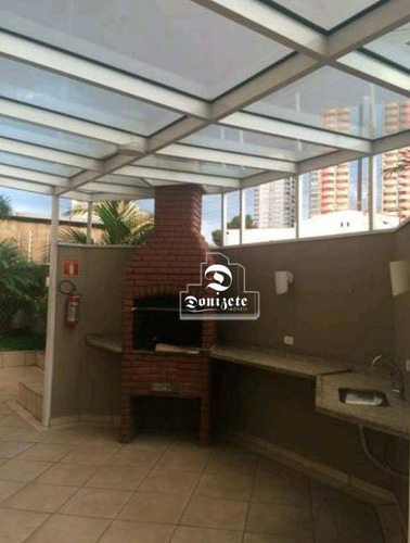Apartamento Com 3 Dormitórios À Venda, 96 M² Por R$ 530.000,00 - Campestre - Santo André/sp - Ap2273