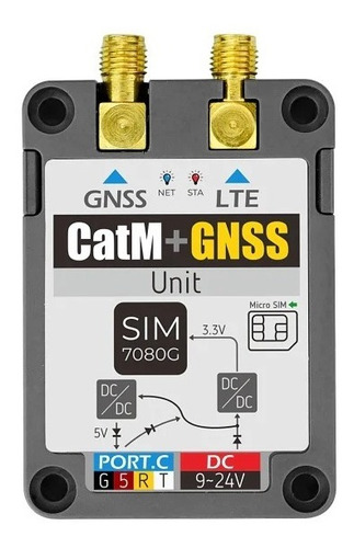 Módulo M5stack Catm + Gnss Unit Sim7080g Serial Grove