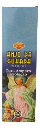 Incenso Sac Anjo Da Guarda 50 Caixinhas + Incensário Indiano