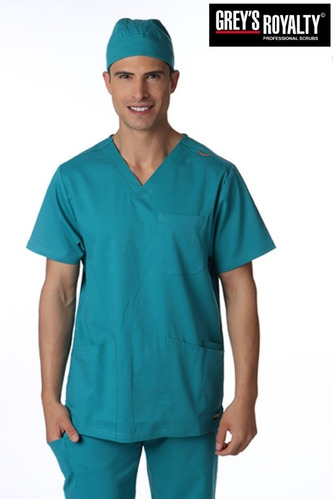 Grey's Royalty Uniforme Medico Quirúrgico Spandex & Gorro M1