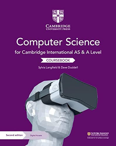 Libro Cambridge International As And A Level Computer Sc De