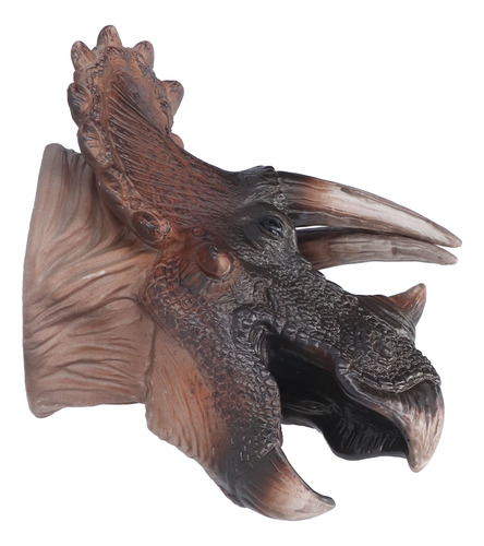 Marioneta De Mano Para Niños Triceratops, De Goma, No Tóxica