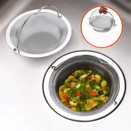 Elegante Flujo De Agua Del Fregadero De Acero 2 Piezas