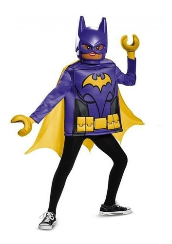 Disfraz Infantil Batichica Lego Batman La Pelicula Talle 10-