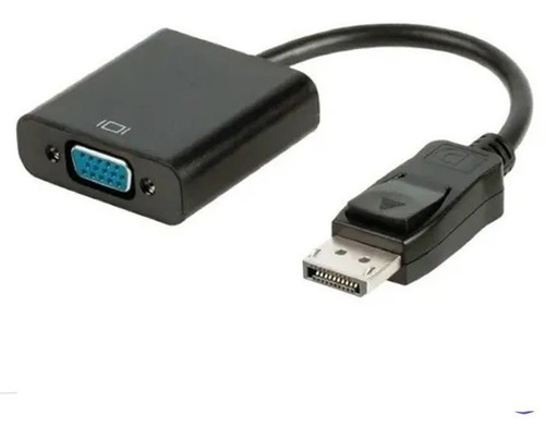 Convertidor De Video Displayport Macho Dp A Vga Hembra