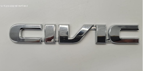 Honda Civic Emblema Cinta 3m