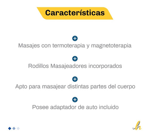 Imagen 2 de 8 de Masajeador Westinghouse Termoterapia Magneto Terapia Lh