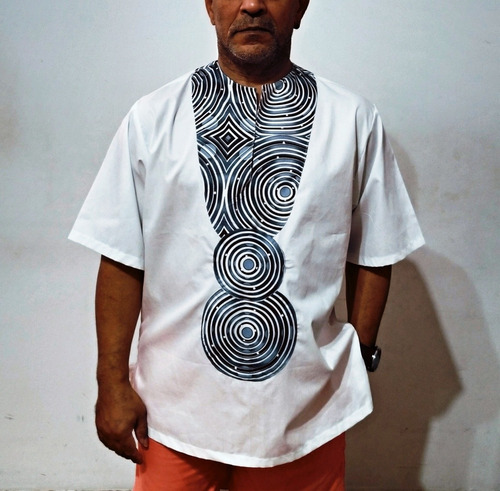 Blusa Bata Masculina Tecido Irani