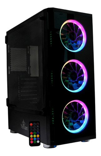 Gabinete Gamer Yeyian Shadow 2200 Rgb Atx Ygs-68808