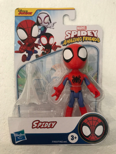 Spiderman Spidey And His Amazing Friends Marvel Hasbro 10cms (Usado)