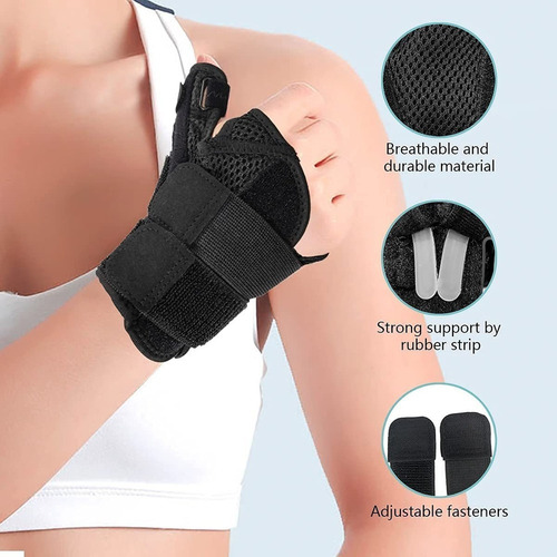 Protector Pulgar Ferula Dedos Mano Férula Dedo Muñequera