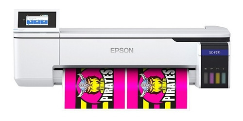 Impresora Epson F571 Sublimacion Flúo + 1 Rollo Papel Epson