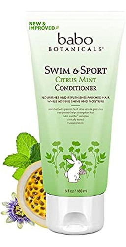 Babo Botanicals Purifying Swim & Sport Acondicionador  C.