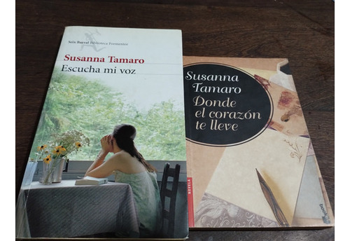 Lote X 2 Novelas De Susana Tamaro. Usados. Olivos. 