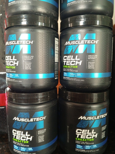 Creatina De 120 Servicios Sin Sabor(muscletech)