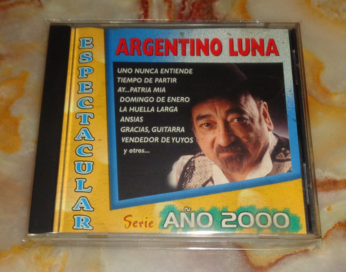 Argentino Luna - Espectacular Serie Año 2000 - Cd Arg.