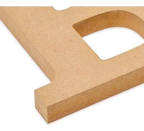 Letras Del Alfabeto De Madera Para Manualidades Letras 3d