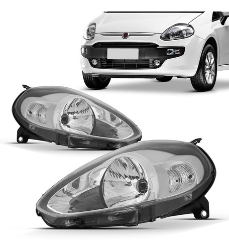 Farol Fiat Punto 2012 2013 2014