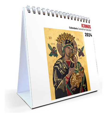 Libro Calendario 2024 Mesa Iconos - Aa.vv