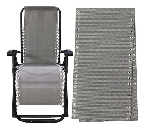 (bg) Silla Reclinable De Repuesto De Tela Antigravedad Loung