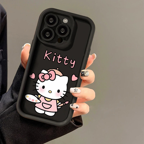 Funda Blanda Sanrio Hello Kitty For iPhone 15 16 13 12 14