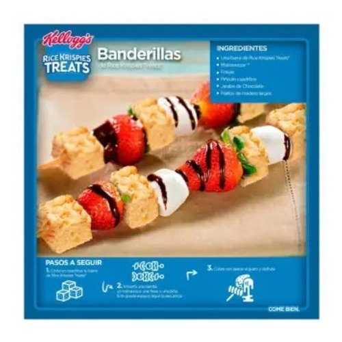 Barras De Arroz Kellogg's Rice Krispies Treats Sabor Malvavi
