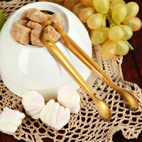 12pcs Pinzas Para Hielo Con Azúcar Mini Pinza Para Aperitivo