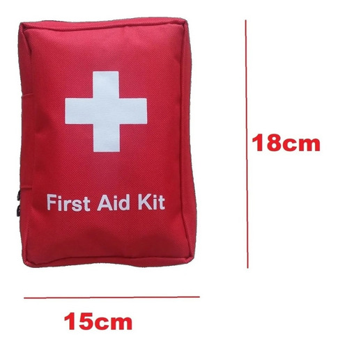 Imagen 2 de 5 de X2 Kit Botiquin Botiquin Primero Auxilio Bolso Botiquin Auto