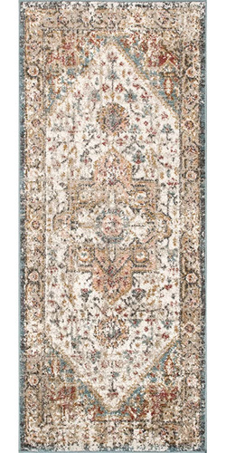 Nuloom Shane Persian Vintage Runner Rug, 2' 6 X 6', Beige