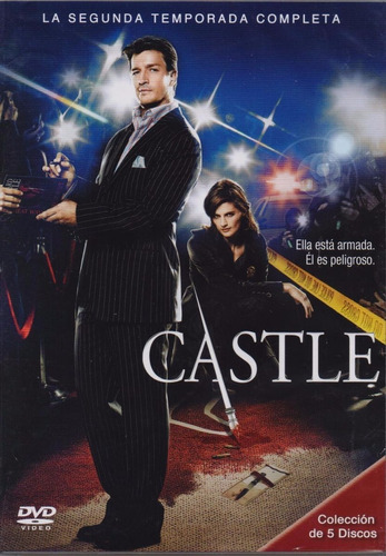 Dvd Castle Segunda Temporada Completa 5 Discos