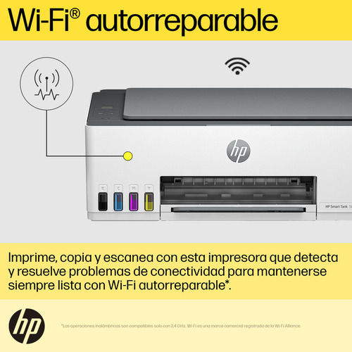 Impresora Multifunción Hp Smart Tank 580 Con Wifi