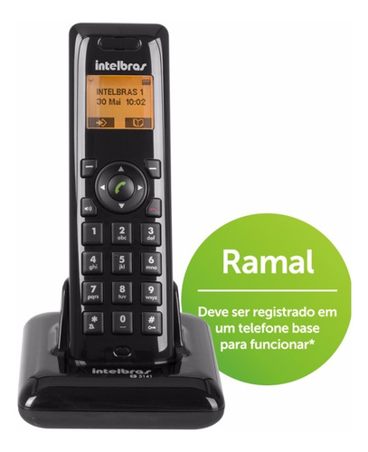 Ramal Telefone S/ Fio Celular Rural P/ Intelbras Cs 5140