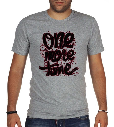 Remera De Hombre One More Time Una Vez Mas