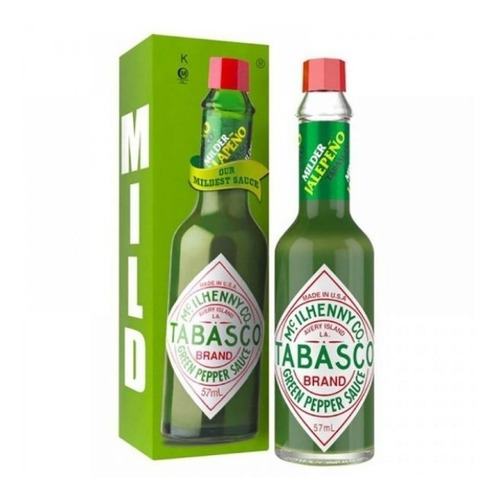 Salsa Tabasco Mild Verde 150ml