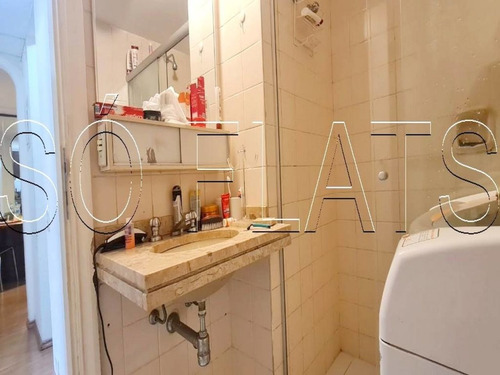 Imagem 13 de 15 de Flat No Jardins Junção Com 2 Dorms 60 M², Mobiliado - Sf31003